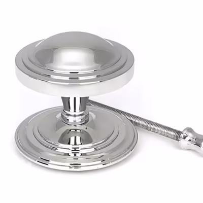 Polished Marine SS (316) Art Deco Centre Door Knob - Image 3