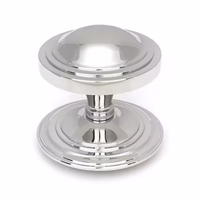 Polished Marine SS (316) Art Deco Centre Door Knob