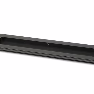 Aged Bronze 250mm Plain Rectangular Pull