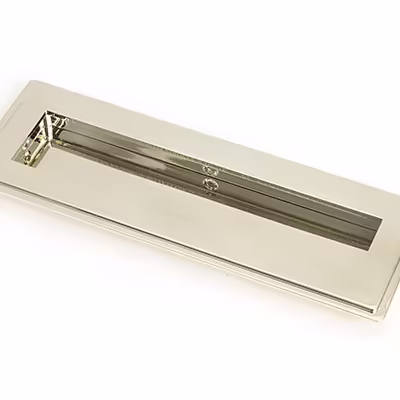 Polished Nickel 175mm Art Deco Rectangular Pull