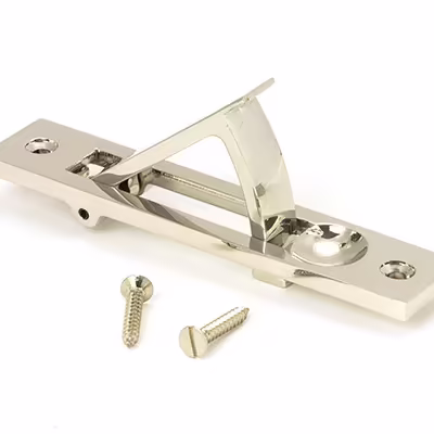 Polished Nickel 125mm x 25mm Edge Pull - Image 3