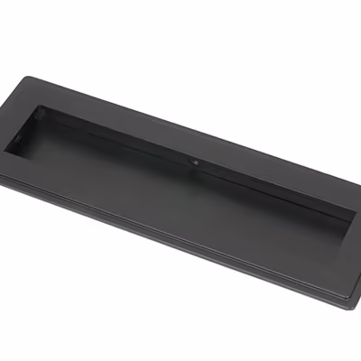 Matt Black 175mm Art Deco Rectangular Pull