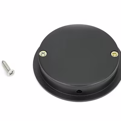 Matt Black 60mm Art Deco Round Pull - Image 2