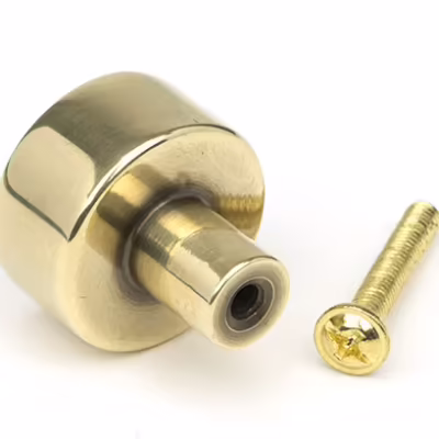 Aged Brass Kelso Cabinet Knob - 25mm (No rose) - Image 3