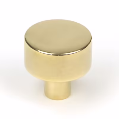 Aged Brass Kelso Cabinet Knob - 25mm (No rose)