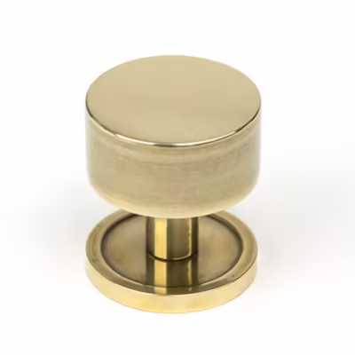 Aged Brass Kelso Cabinet Knob - 32mm (Plain)