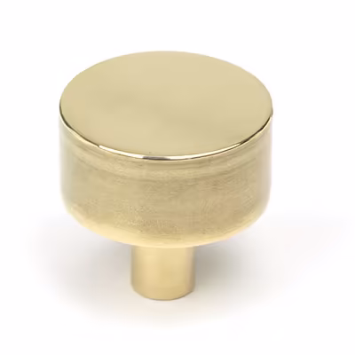 Aged Brass Kelso Cabinet Knob - 32mm (No rose)