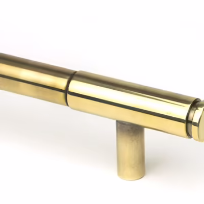 Aged Brass Kelso Pull Handle - Large - Image 3