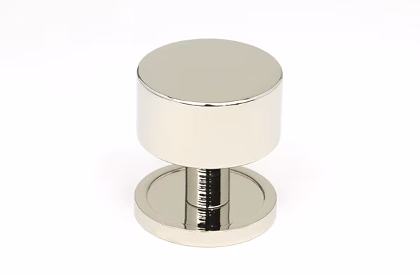 Polished Nickel Kelso Cabinet Knob - 32mm (Plain)