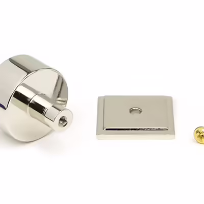 Polished Nickel Kelso Cabinet Knob - 32mm (Square) - Image 3