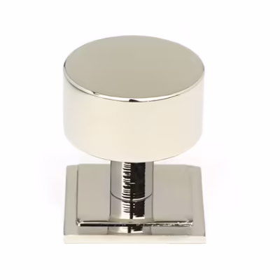 Polished Nickel Kelso Cabinet Knob - 32mm (Square)
