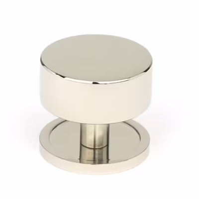 Polished Nickel Kelso Cabinet Knob - 38mm (Plain)