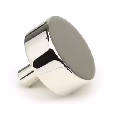 Polished Nickel Kelso Cabinet Knob - 38mm (No rose) - Image 3