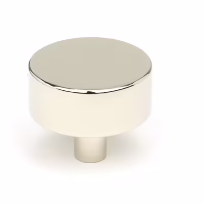 Polished Nickel Kelso Cabinet Knob - 38mm (No rose) - Image 1