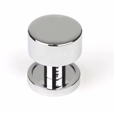 Polished Chrome Kelso Cabinet Knob - 25mm (Plain)