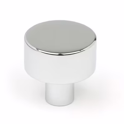 Polished Chrome Kelso Cabinet Knob - 25mm (No rose)