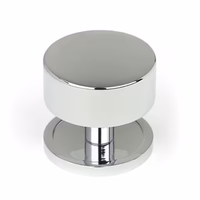 Polished Chrome Kelso Cabinet Knob - 38mm (Plain)