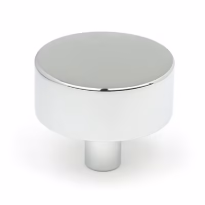 Polished Chrome Kelso Cabinet Knob - 38mm (No rose)