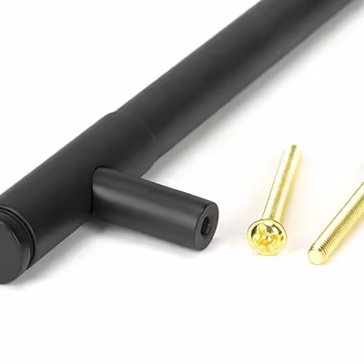 Matt Black Kelso Pull Handle - Small - Image 3