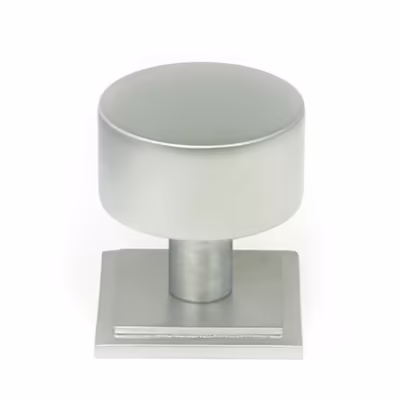 Satin Chrome Kelso Cabinet Knob - 32mm (Square)