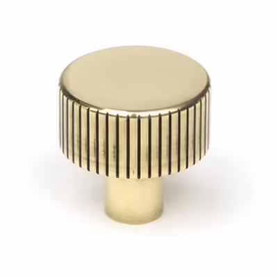 Aged Brass Judd Cabinet Knob - 25mm (No rose)
