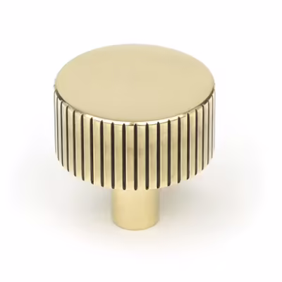 Aged Brass Judd Cabinet Knob - 32mm (No rose)