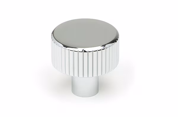 Polished Chrome Judd Cabinet Knob - 25mm (No rose)