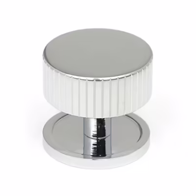 Polished Chrome Judd Cabinet Knob - 38mm (Plain)