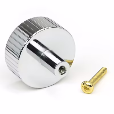 Polished Chrome Judd Cabinet Knob - 38mm (No rose) - Image 3