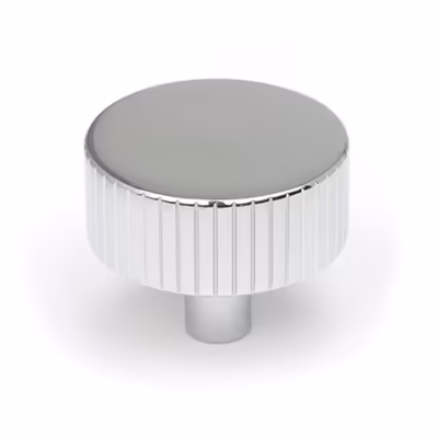 Polished Chrome Judd Cabinet Knob - 38mm (No rose)