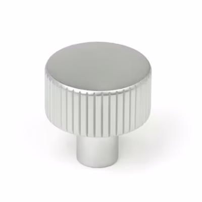 Satin Chrome Judd Cabinet Knob - 25mm (No rose)
