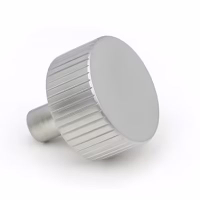 Satin Chrome Judd Cabinet Knob - 32mm (No rose) - Image 3