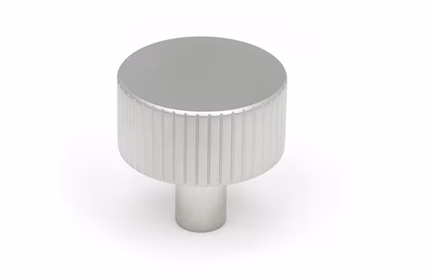 Satin Chrome Judd Cabinet Knob - 32mm (No rose)