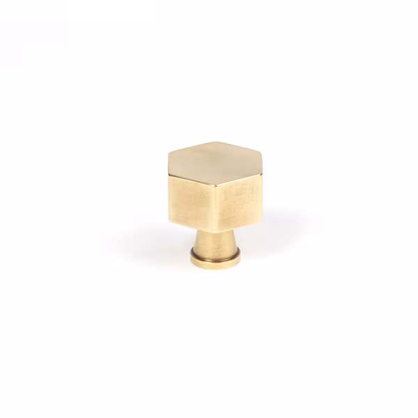 Polished Brass Kahlo Cabinet Knob - 25mm