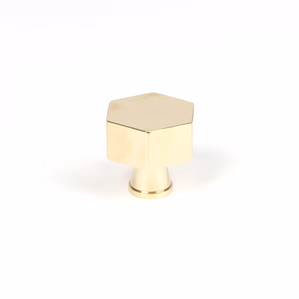 Polished Brass Kahlo Cabinet Knob - 32mm
