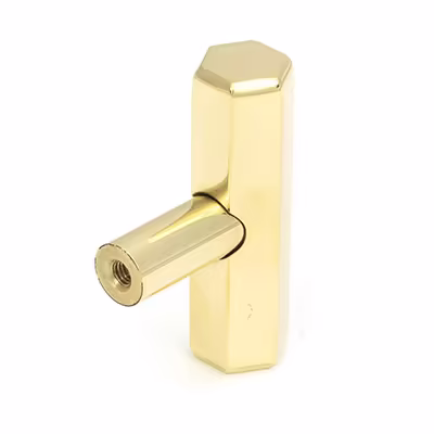 Polished Brass Kahlo T-Bar - Image 3