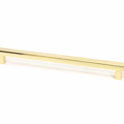 Polished Brass Scully Pull Handle - Large