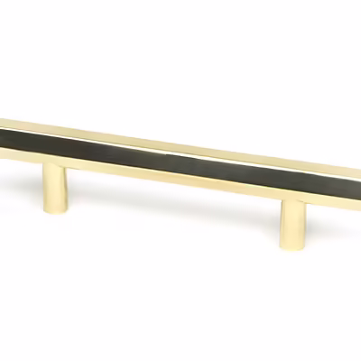 Polished Brass Kahlo Pull Handle - Small