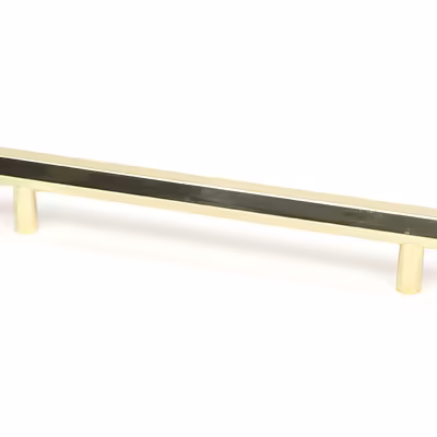 Polished Brass Kahlo Pull Handle - Medium