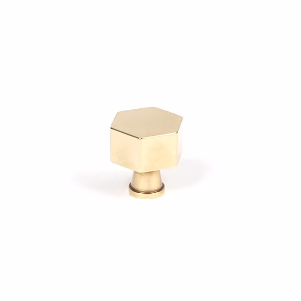 Aged Brass Kahlo Cabinet Knob - 25mm
