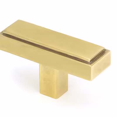 Aged Brass Scully T-Bar
