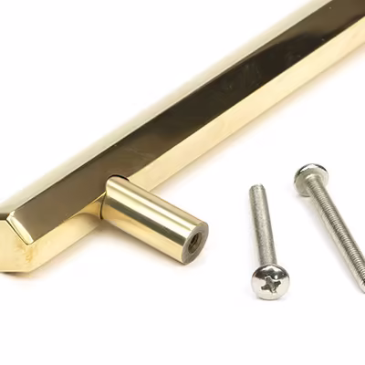 Aged Brass Kahlo Pull Handle - Small - Image 3