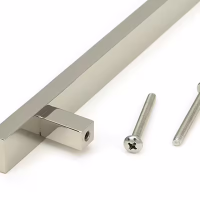 Polished Nickel Scully Pull Handle - Small - Image 3