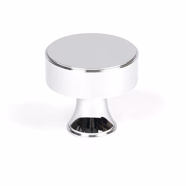 Polished Chrome Scully Cabinet Knob - 38mm