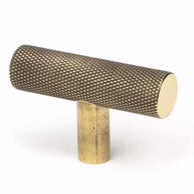 Aged Brass Brompton T-Bar