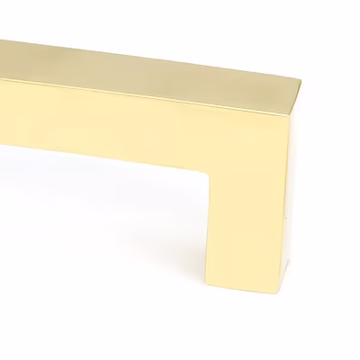 Polished Brass Albers Pull Handle - Small - Image 2