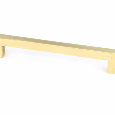 Polished Brass Albers Pull Handle - Medium
