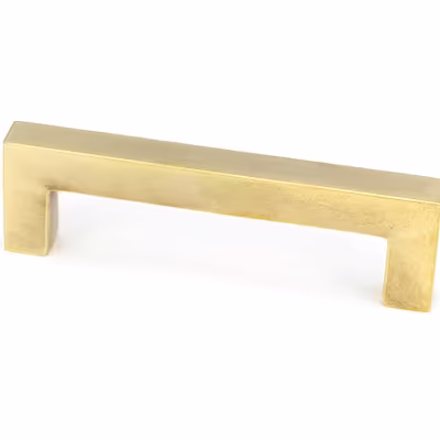 Aged Brass Albers Pull Handle - Small