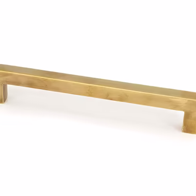 Aged Brass Albers Pull Handle - Medium