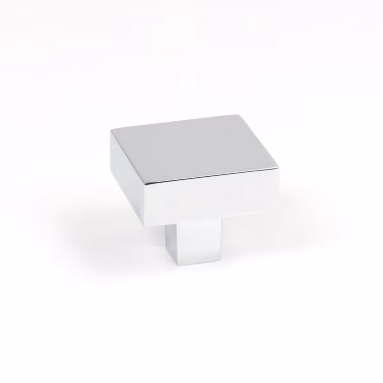 Polished Chrome Albers Cabinet Knob - 35mm